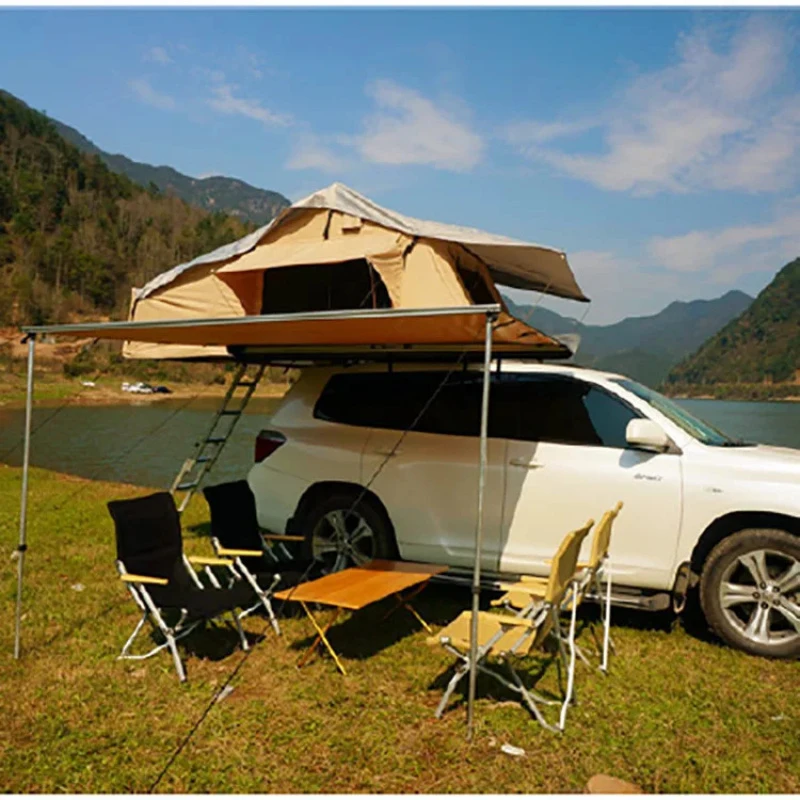 Picture 3: Hot Selling Outdoor Customized Camping Car Side Awning Prices High Quality