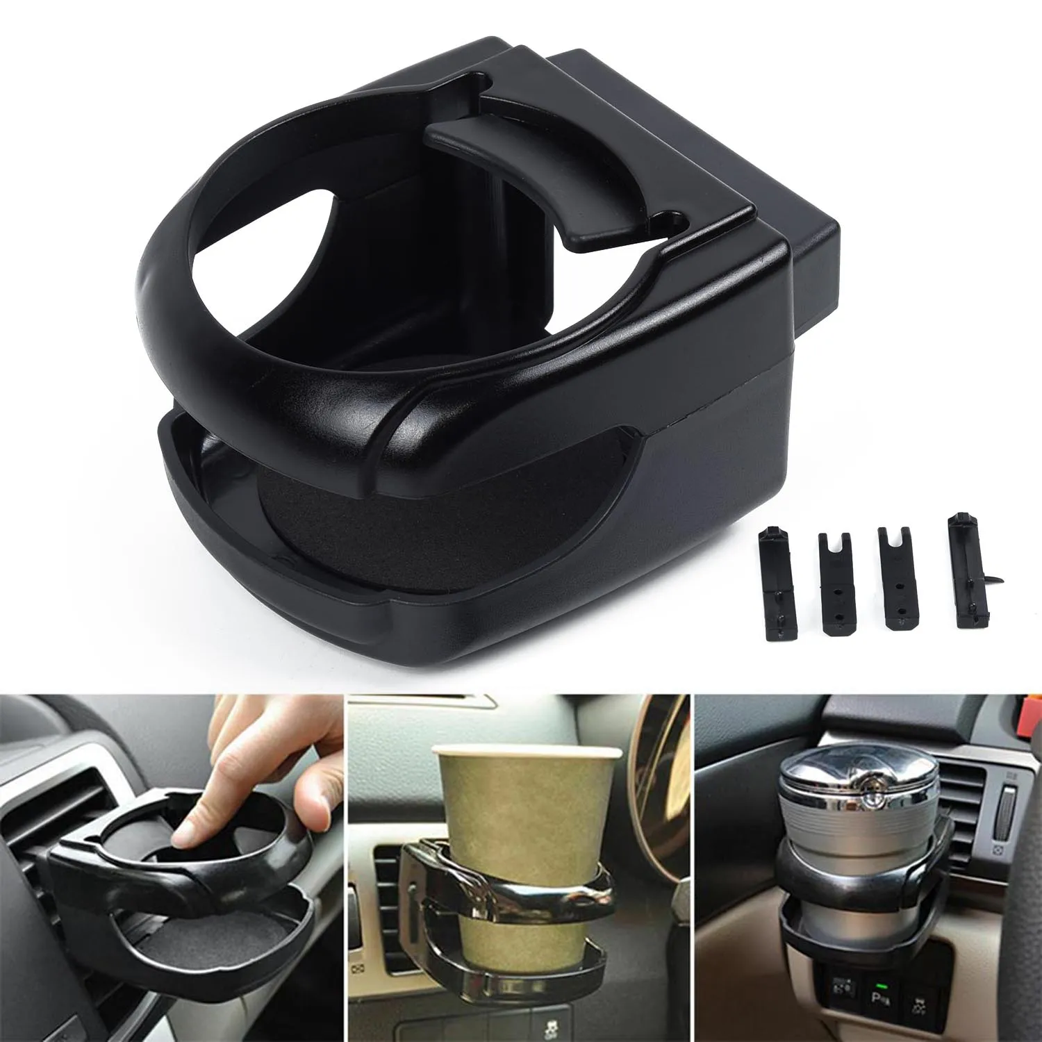 Car Outlet Air Vent Mount Can Holder Water Drinking Bottle Insert Holder Vehicle Cup Stand Bracket Car Vents Cup Rack image 5