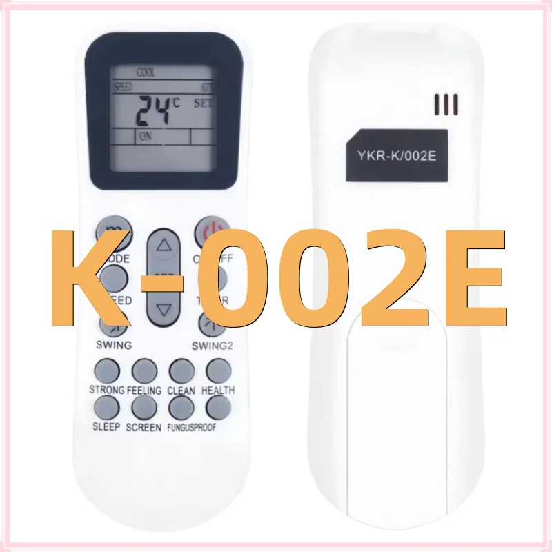 

Universal Infrared AC Remote YKR-K/002E Ergonomic Replacement Controller Compatible with YKR-K204E YKR-K001E