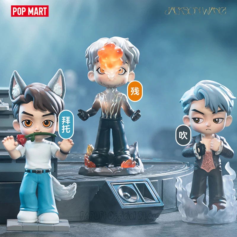 

POPMART JacksonWang MagicMan Series Blind Box Mystery Box Toys Doll Cute Anime Figure Desktop Ornaments Collection Gift