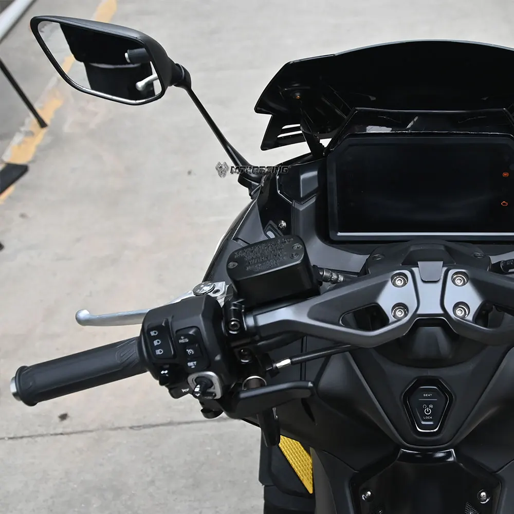 For YAMAHA TMAX Forward Moving Rearview Holder Bracket Mirror TMAX 530 TMAX 560 Left & Right Side Rear View Mirrors