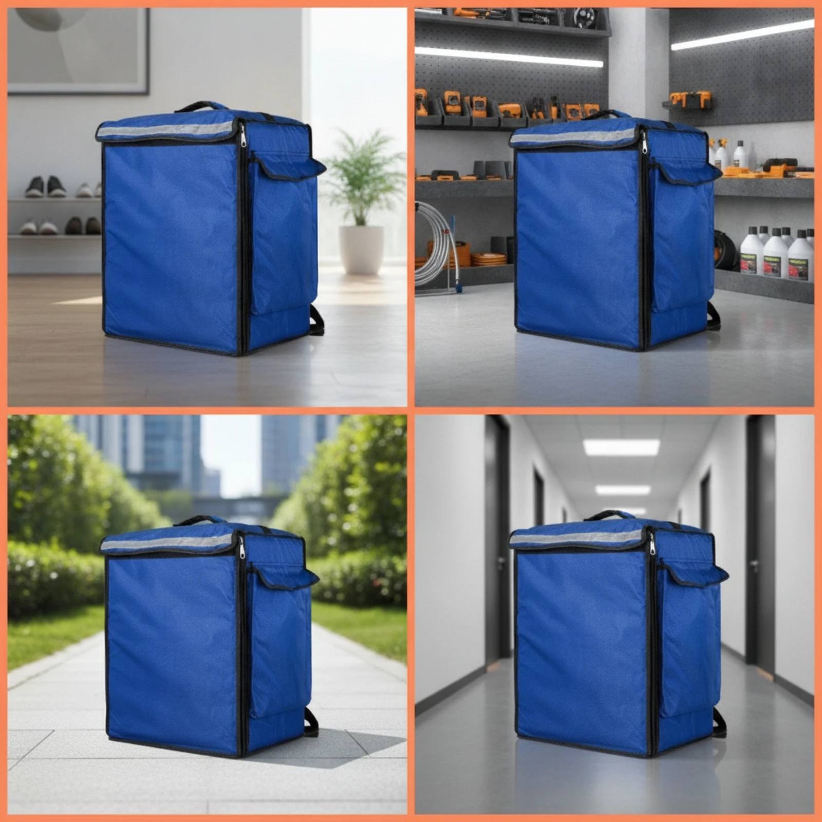 Cleaning Tool Bag Long-Lasting Tool Bag with Shoulder Strap Backpack with Shoulder Straps Heavy-Duty Adjustable for Cleaners