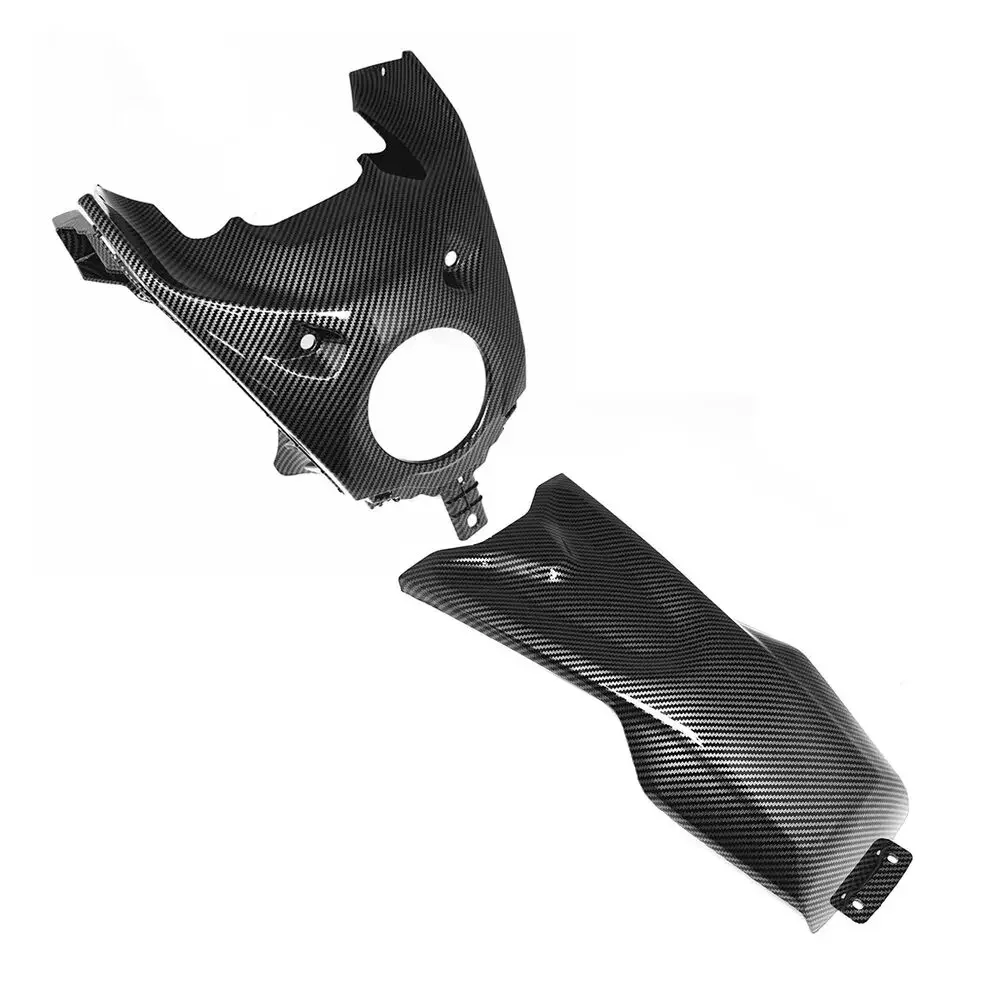 

Hydro Dipped Carbon Fiber Finish Front Fuel Tank Gas Cover Fairing Set For YAMAHA MT-07 2021-2024 MT07