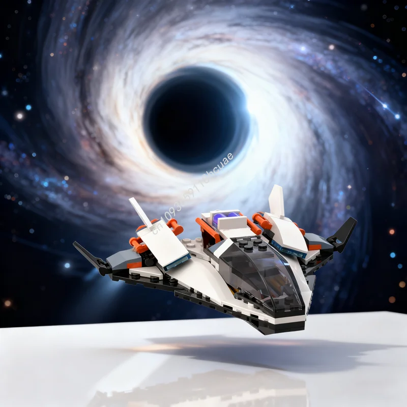 

129pcs MOC Satellite Service Mission Mod Spaceed Model Building Blocks Christmas Gift DIY Creative Toy Education Kids Birthday