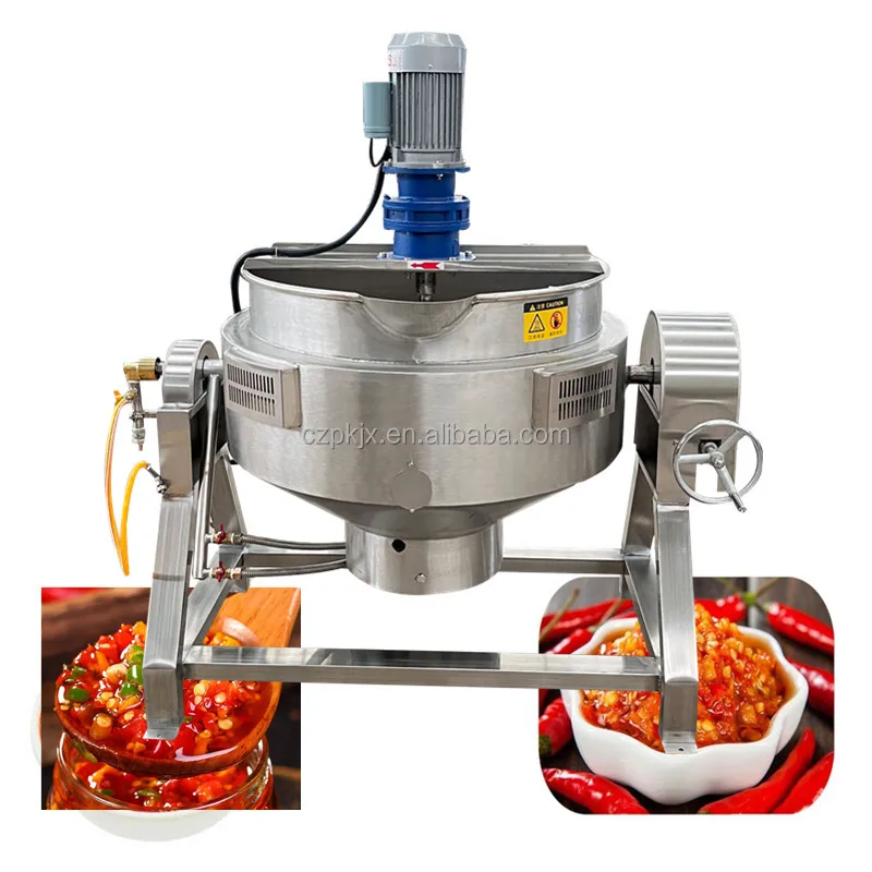 

500 liter steam jacketed cooking pot with stirrer double jacketed kettle with mixer steam jacketed kettle price