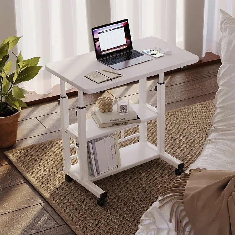 

Bedside table, movable and simple, small table, bedroom, household, student desk, simple lifting and lowering, dormitory,