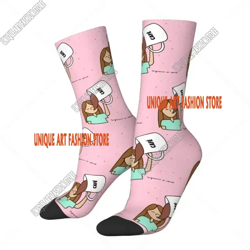 Cool Printing Enfermera En Apuros Doctor enfermera calcetines médicos para mujeres hombres elásticos verano Otoño Invierno calcetines de tripulación