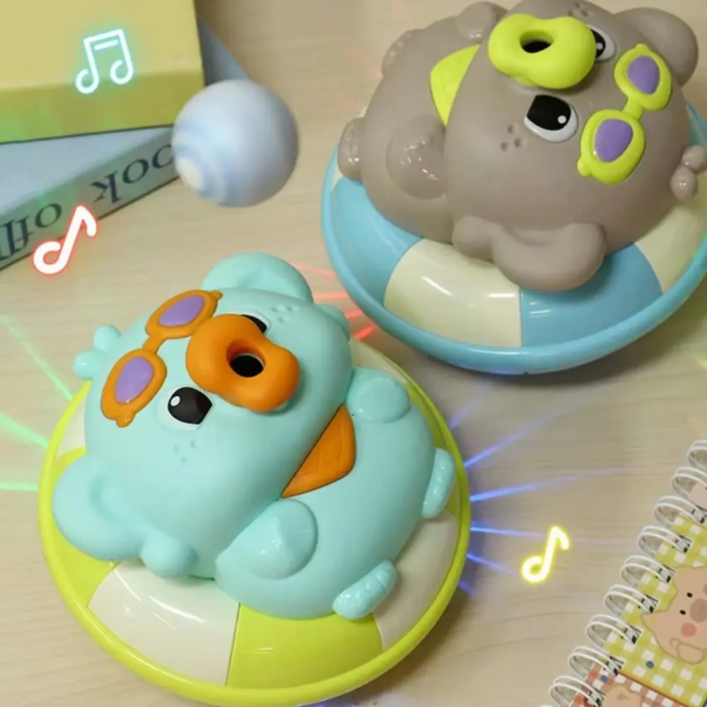 Elephant Balance Training Floating Ball Portable Frog Floating Ball Blowing Toy Mini Cartoon Sensory Baby Toy Children's Toys