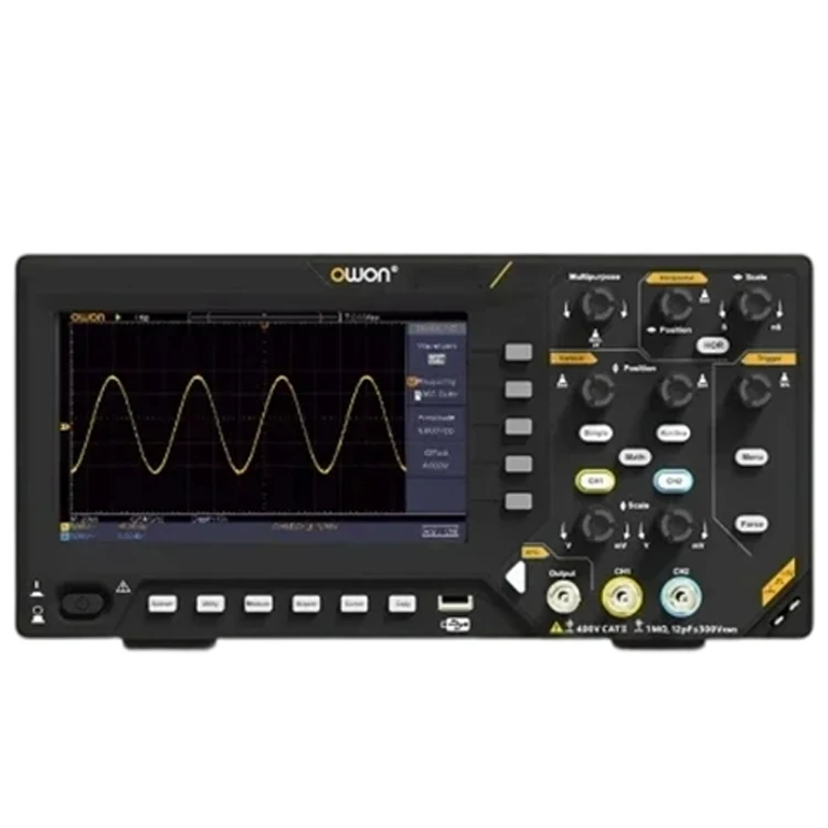 

SDS220/SDS220S Multifunctional Digital Oscilloscope | 200MHz, 1GS/s, 25M Signal Generator