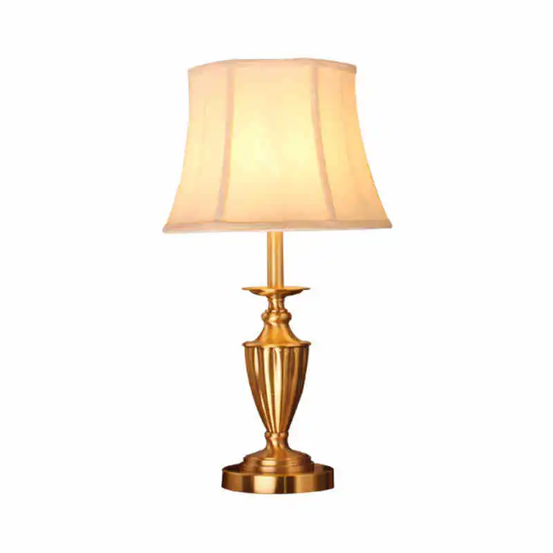 

All copper, living room, desk lamp, European style, rural, simple