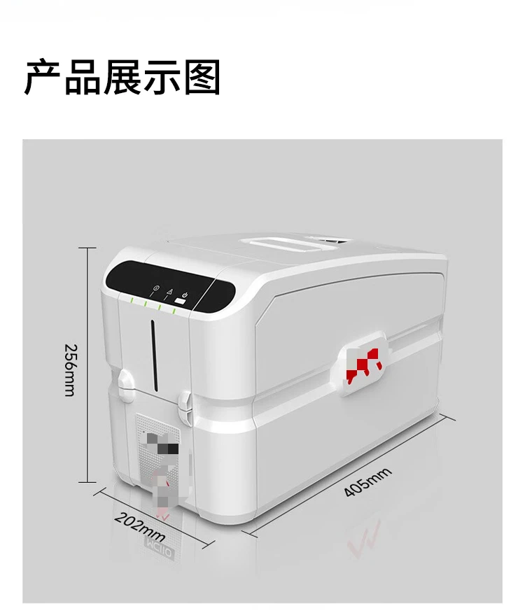 M series card printer health  work permit IC  VIP membership  access , PVC printing machine, heat transfer laminating