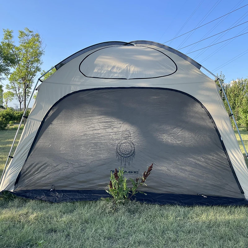 Spacious Dome Tent for 6 Person, Family Tall Backyard Tent, Huge Gazebo, 11mm Aluminum Poles tent, Big Windows