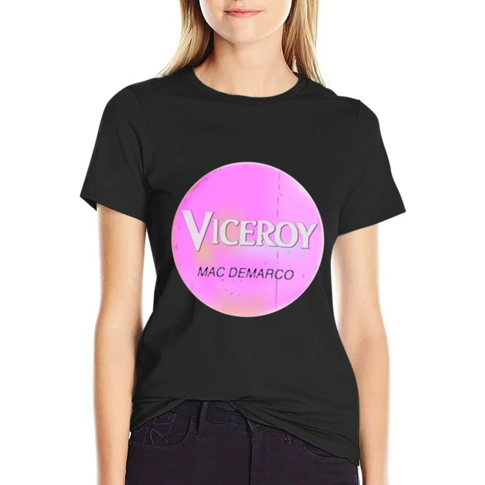 Viceroy - Mac Demarco T-Shirt female summer tops summer clothes for Women