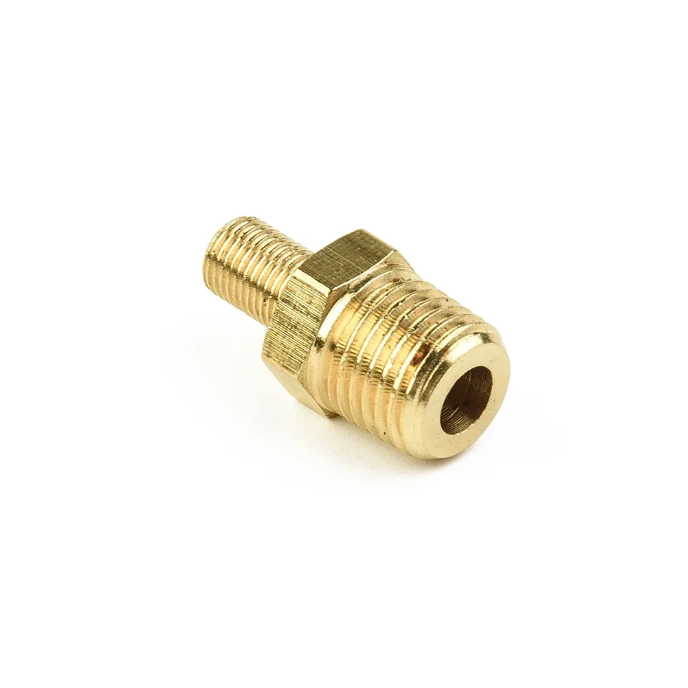 1Pc Car 1/4 Inch NPT Solid Nickel Plated Brass Air Compressor Tank Fill Valve Fuel Tank Filling Tire Copper Valve Repair Tools