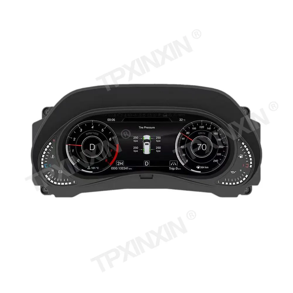 عداد السرعة الرقمي التلقائي لنيسان باترول Y62 2010-2021 LCD أداة لوحة القيادة عداد المسافات شاشة قياس قمرة القيادة البصرية