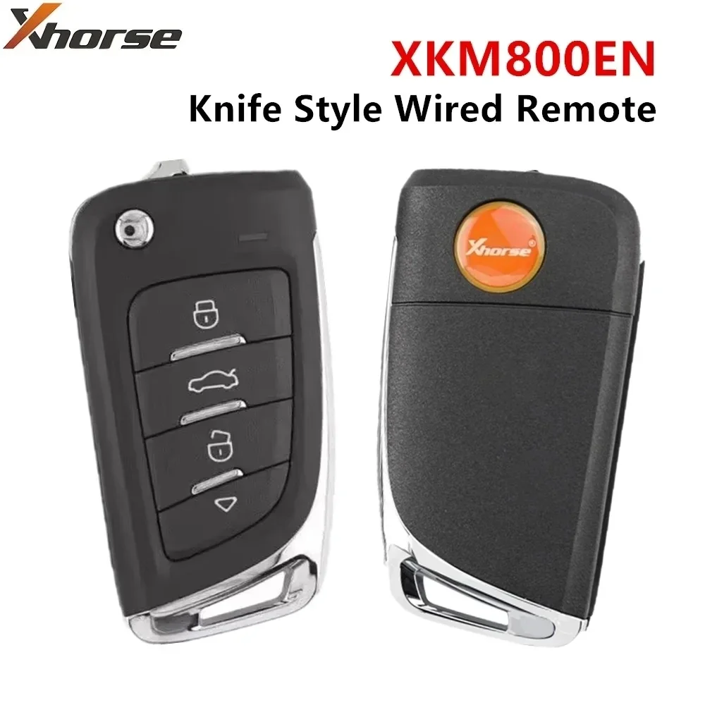 

Xhorse XKM800EN Универсальный откидной дистанционный ключ от автомобиля 4 кнопки в стиле ножа английская версия автоаксессуары для инструментов VVDI2 5 шт./лот