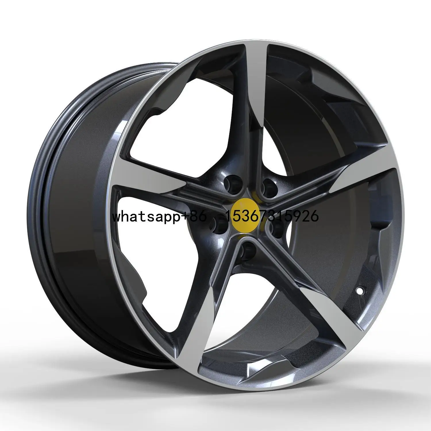 Classic Forged Aluminum Rims Matte Dark Gunmetal Gray 19 20 21 22 23 24 inch Personalized Custom Rims