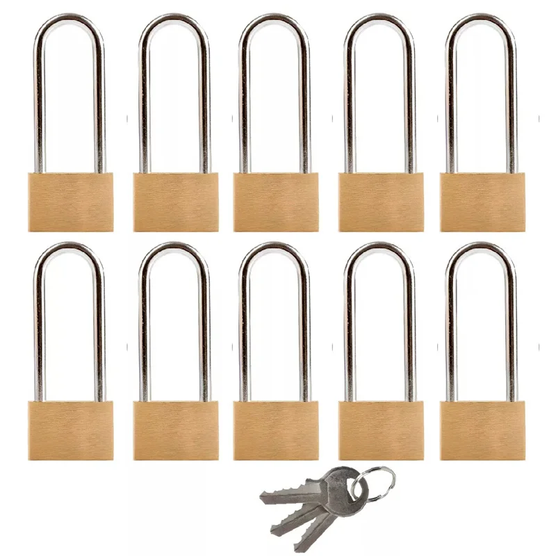 1Set Waterproof Copper Padlock Brass Lock Small Locks Door Locks 20mm 25mm 30mm 40mm 50mm 60mm Not Rust Lock Core Include Keys