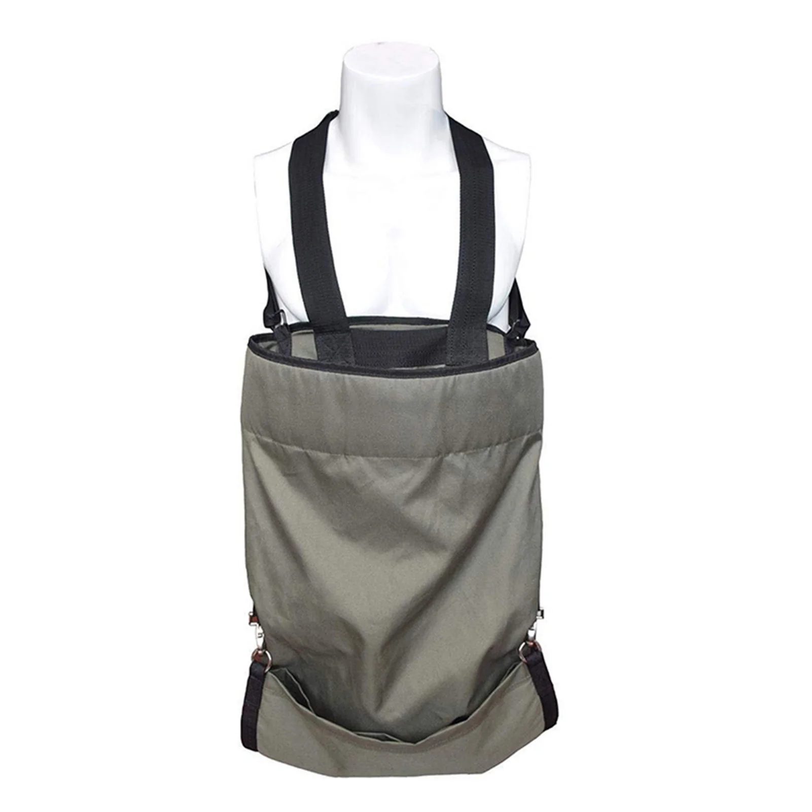 Mesh Foraging Pouch Harvesting Bag Adjustable Harvest Garden Apron for Picking Mushrooms Outdoors