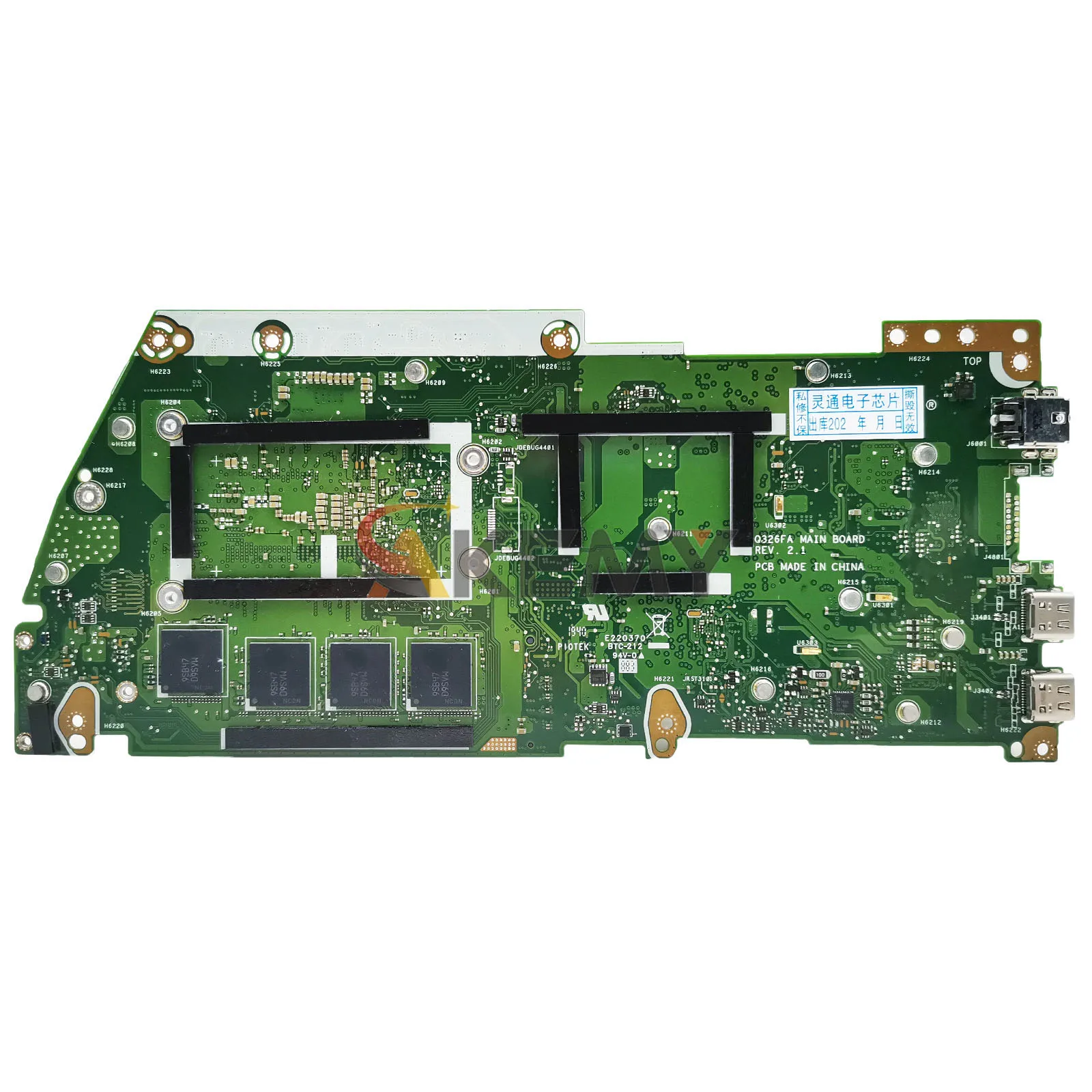 UX362F UX362FA Laptop Motherboard For ASUS ZenBook 13 UX362FA Flip Q326FA Notebook Mainboard With I3 I5 I7 CPU 100% tests OK