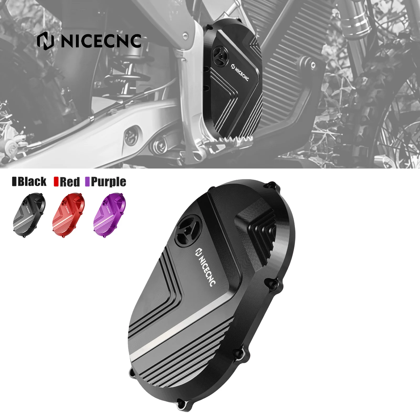 

NICECNC For Stark Varg EX For Stark Varg MX 2024-2025 Motorcycle Right Large Motor Cover Guard Aluminium Electric Dirt Bike