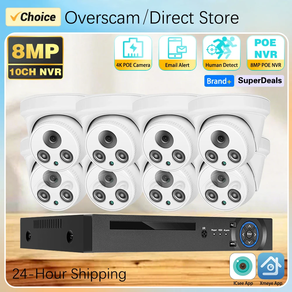 8MP Poe Security Ca…