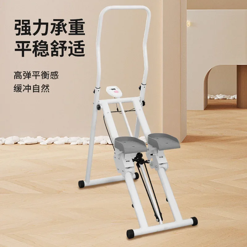 New Home Foldable Stepper Indoor Climbing Machine Stair Exercise Climbing Machine Mountaineering Machine Fitness Equipment