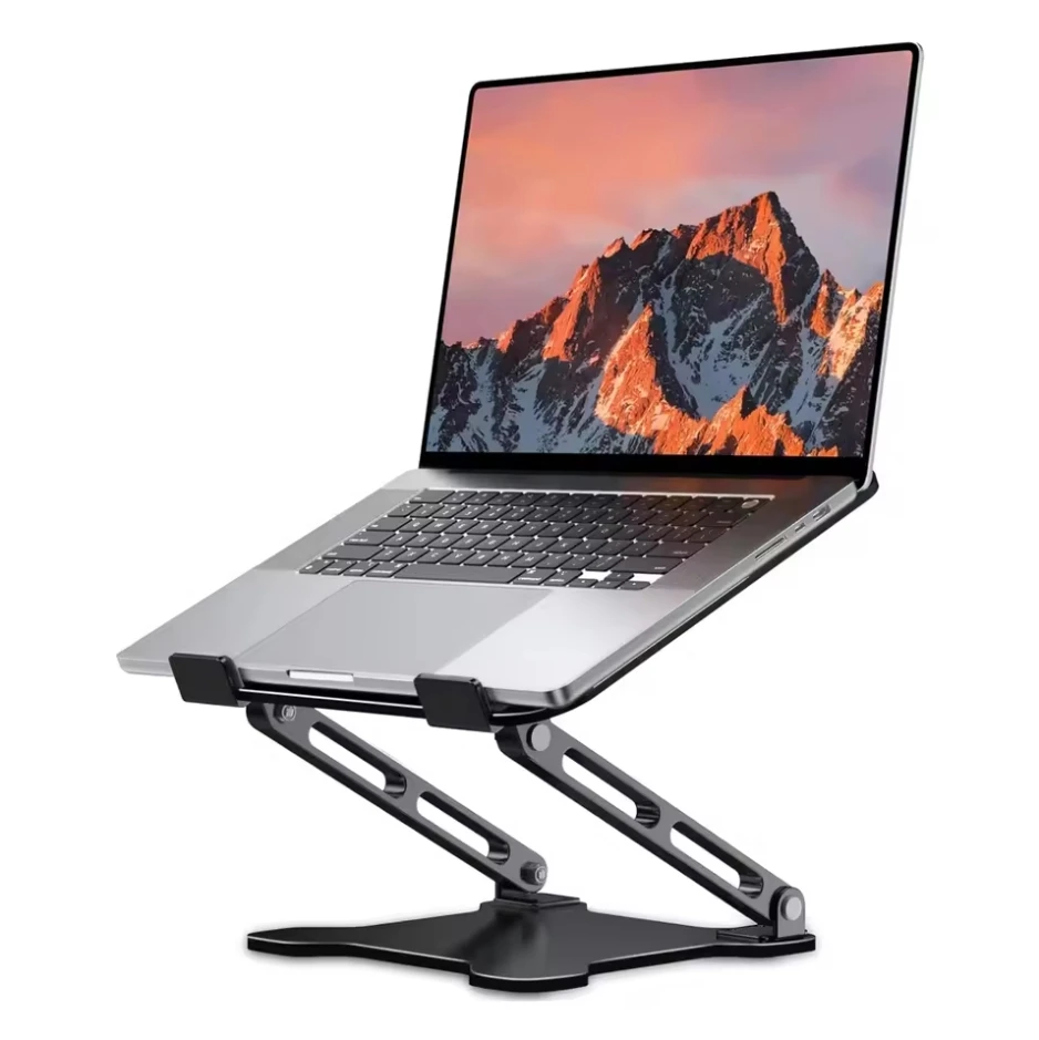 1pcs Phone Tablet Stand Adjustable Aluminum Alloy Laptop Tablet Up to 17
