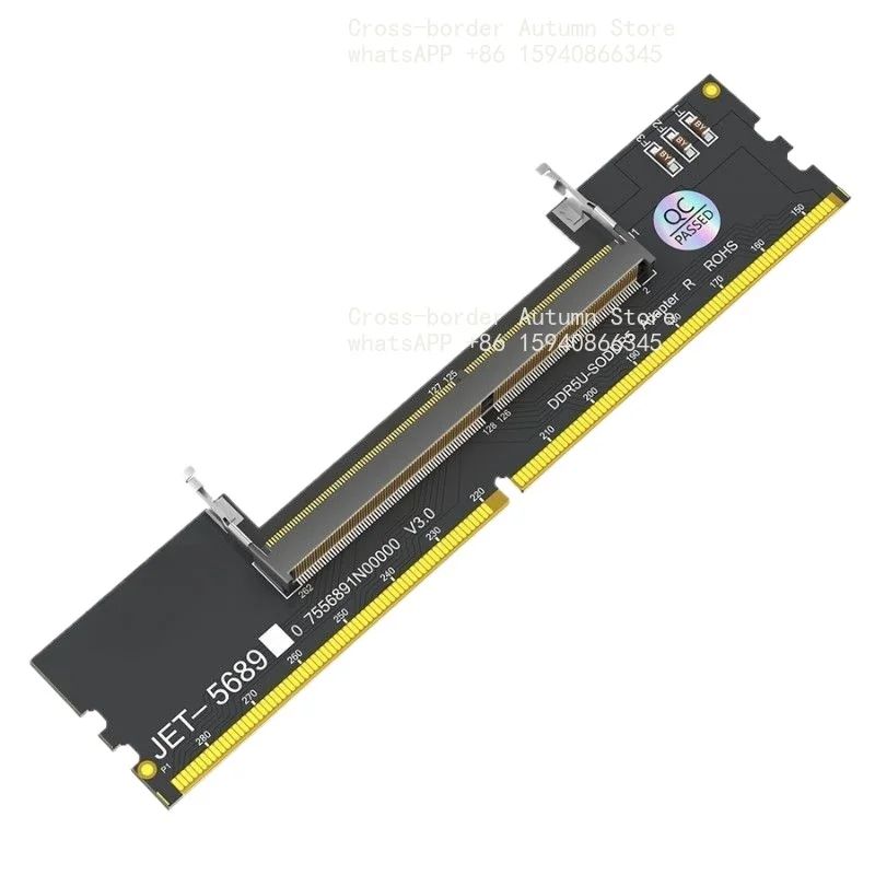 SO DDR5 to DDR5 U-DIMM memory adapter card, laptop to desktop test card 5689