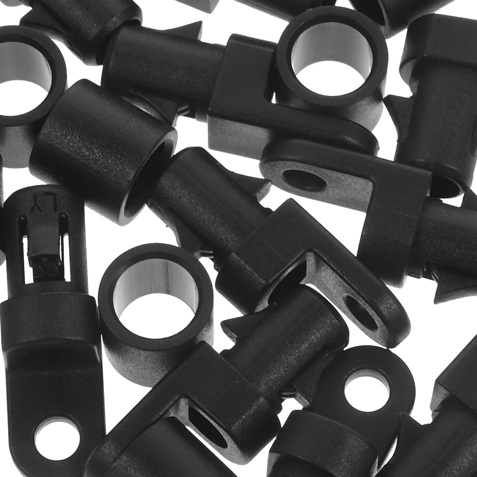 

10Pcs Bungee Cord End Hooks Professional Elastic Cord Terminal Ends For Kayaks Boats Canoes Marine Nylon Waterproof