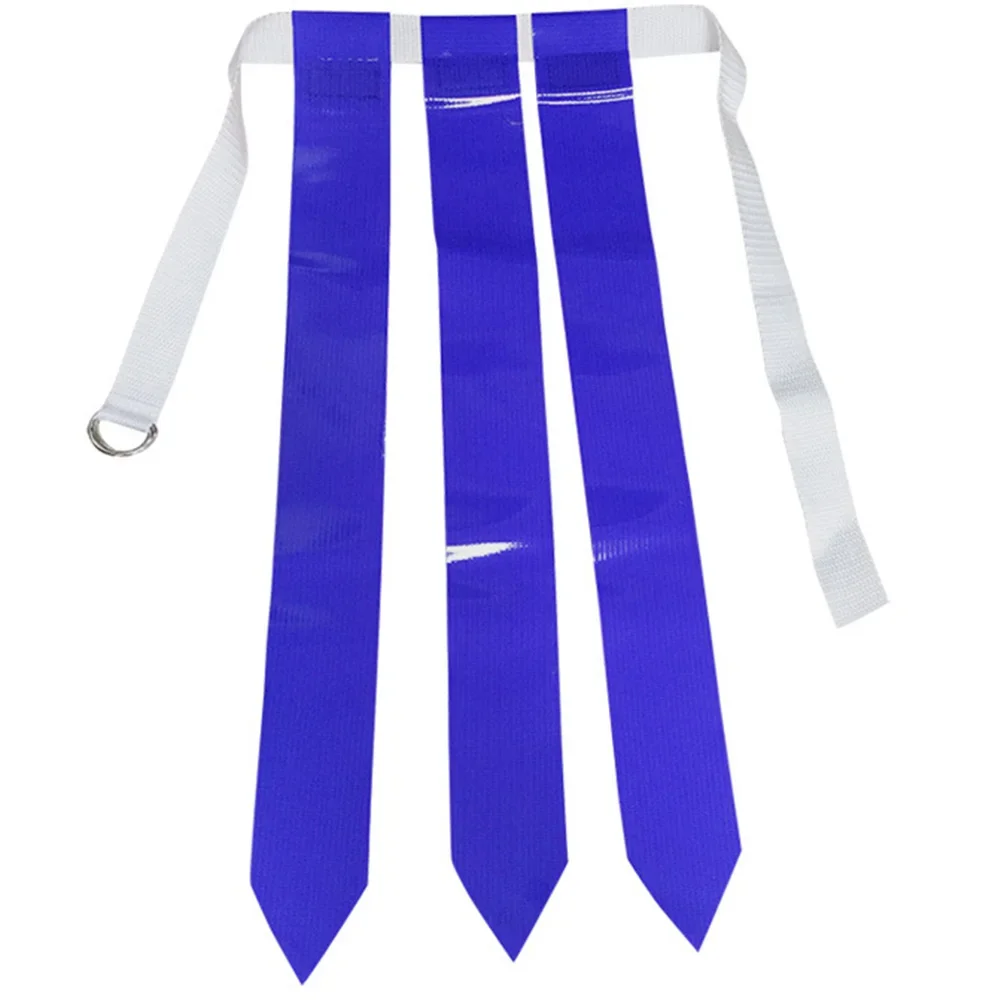 Bandera de cintura de fútbol de nailon + PVC, 110cm, 5 colores, accesorios, cinturón, juego de fútbol, cinta no táctil, Rugby