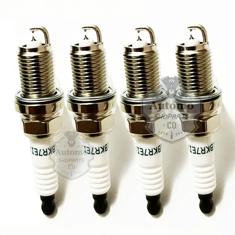 4PCS BKR7EIX 2667 Duel Iridium Spark Plug for VOLKSWAGEN BEETLE GOLF JETTA PASSAT TIGUAN 2.0L AUDI A3 A4 A5 A6 CAYMAN BOXSTER