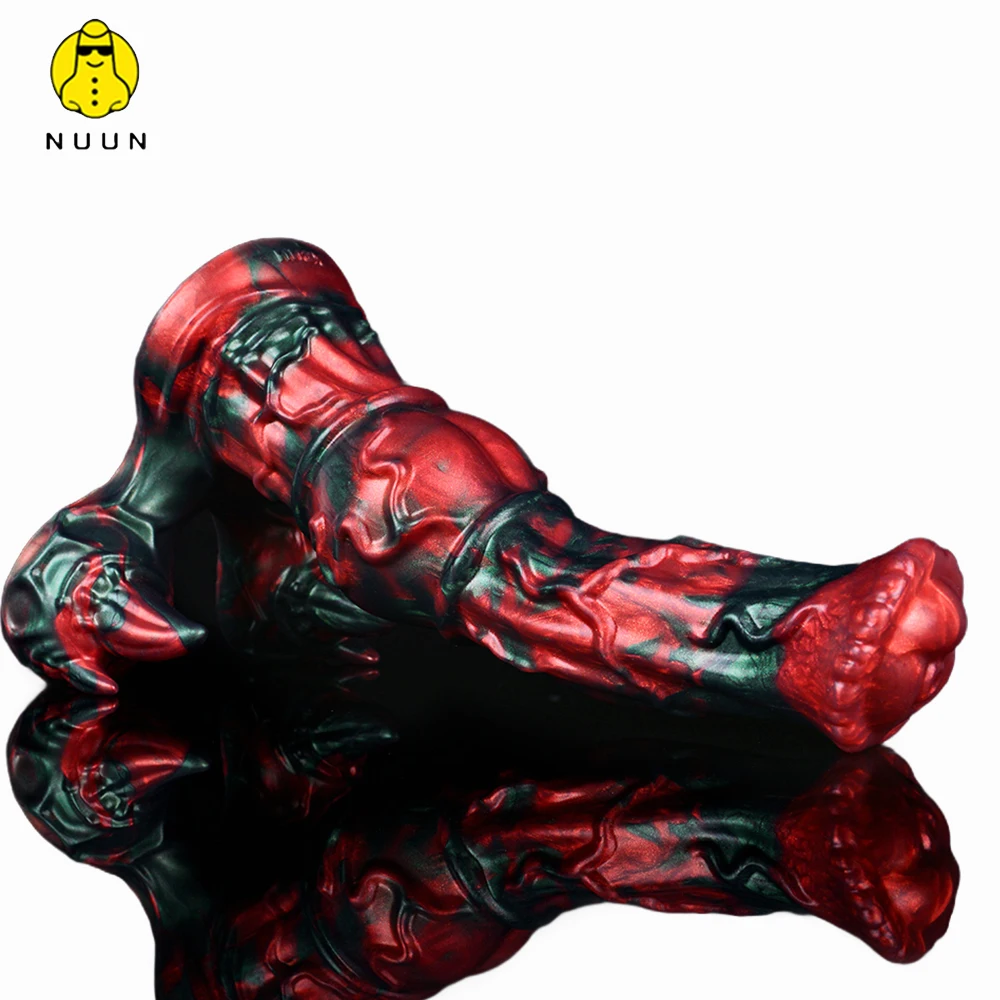 قضيب NUUN-Horse وموسع شرجي للنساء والرجال ، دسار ناعم ، دسار وحش عملاق ، سدادة كبيرة ، ألعاب جنسية للمهبل ، مداعبة