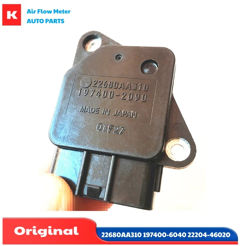 

Оригинальные датчики расхода воздуха 22680AA310 22680-AA310 197400-6040 22204-46020 197400-2090 для Subaru Forester Outback Legacy Impreza