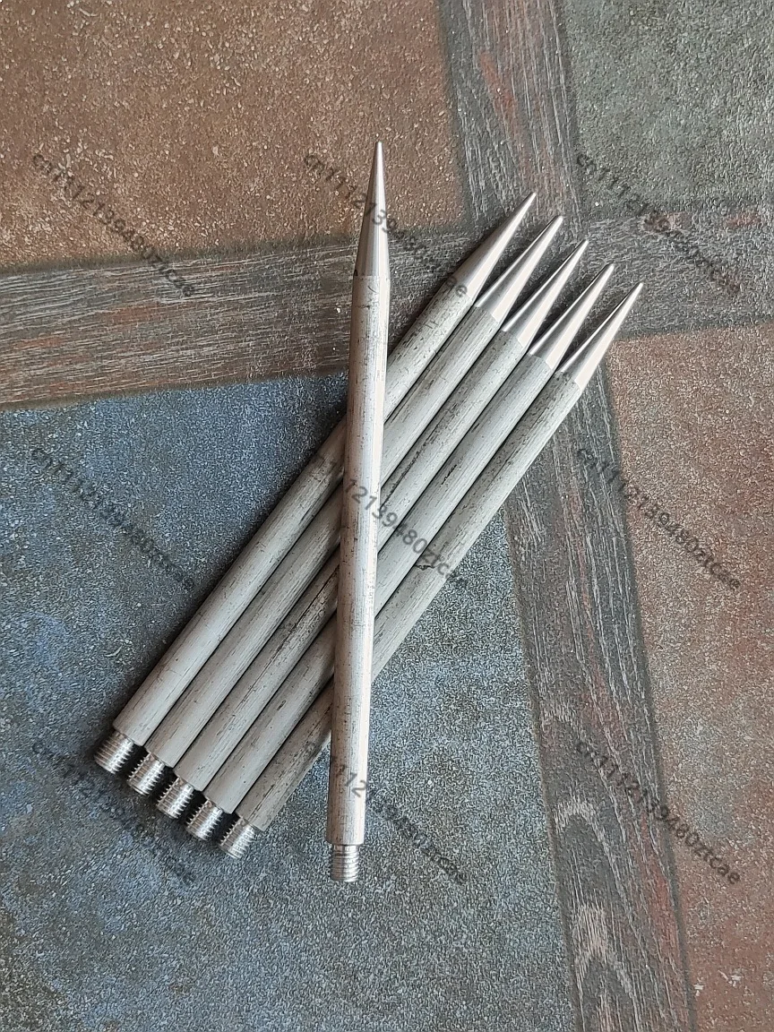 Aluminum Alloy Shortwave Antenna Ground Anchor M10 Screw Fixing Base Accessory