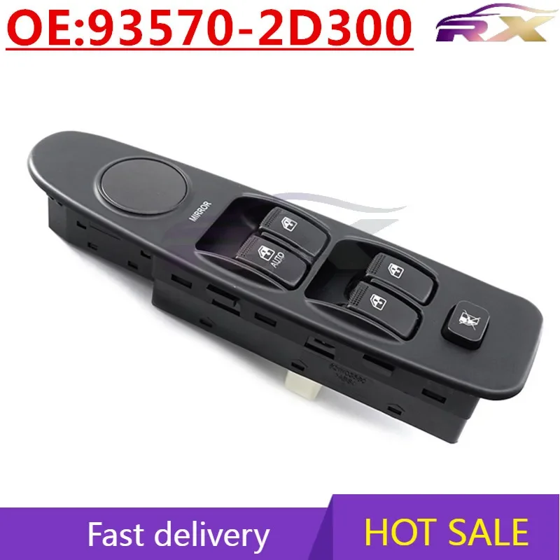 NEW:93570-2D300  Power Window Master Control Switch For Hyundai Elantra