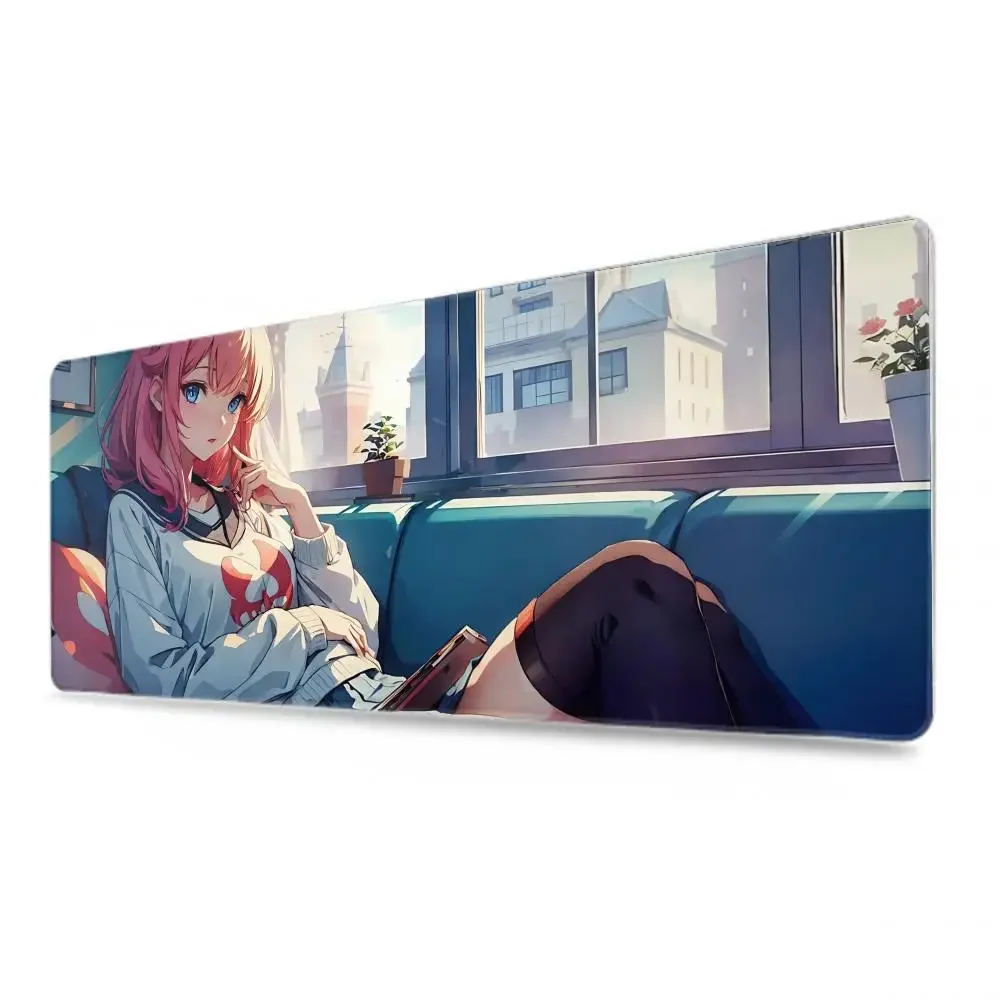 Quadratic element Mouse Pad Tablet mouse Pad Laptop xl desktop mouse pad,cute HD Rainbow Gaming keyboard pad, csgo Player, 90x40