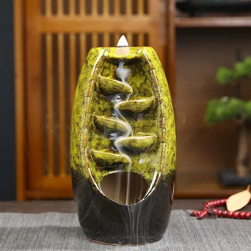 Ceramic Large-sized Incense Burner, Backflow, Creative Home Decoration