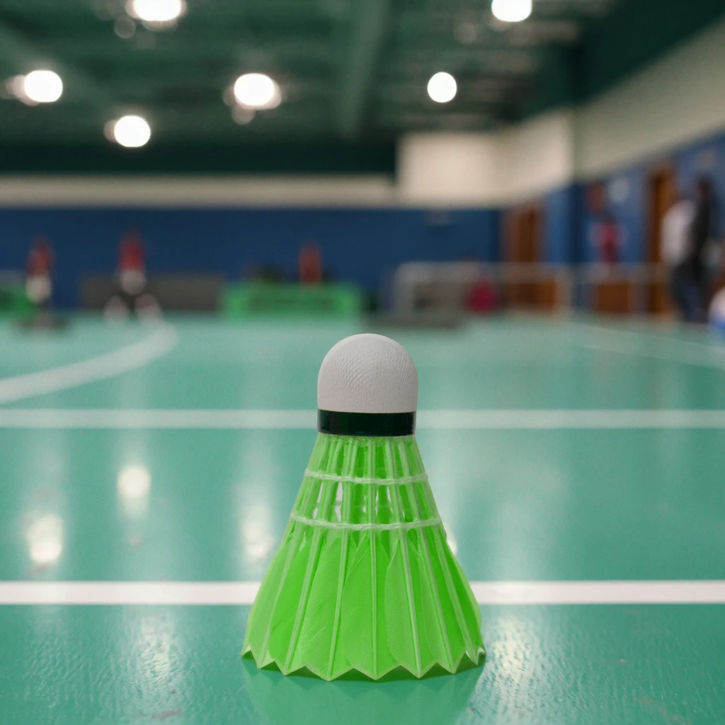 Volantes de bádminton de nailon personalizados para torneos, con plumas de pato y ganso, base de corcho de velocidad 74/79, duraderos para competiciones deportivas.