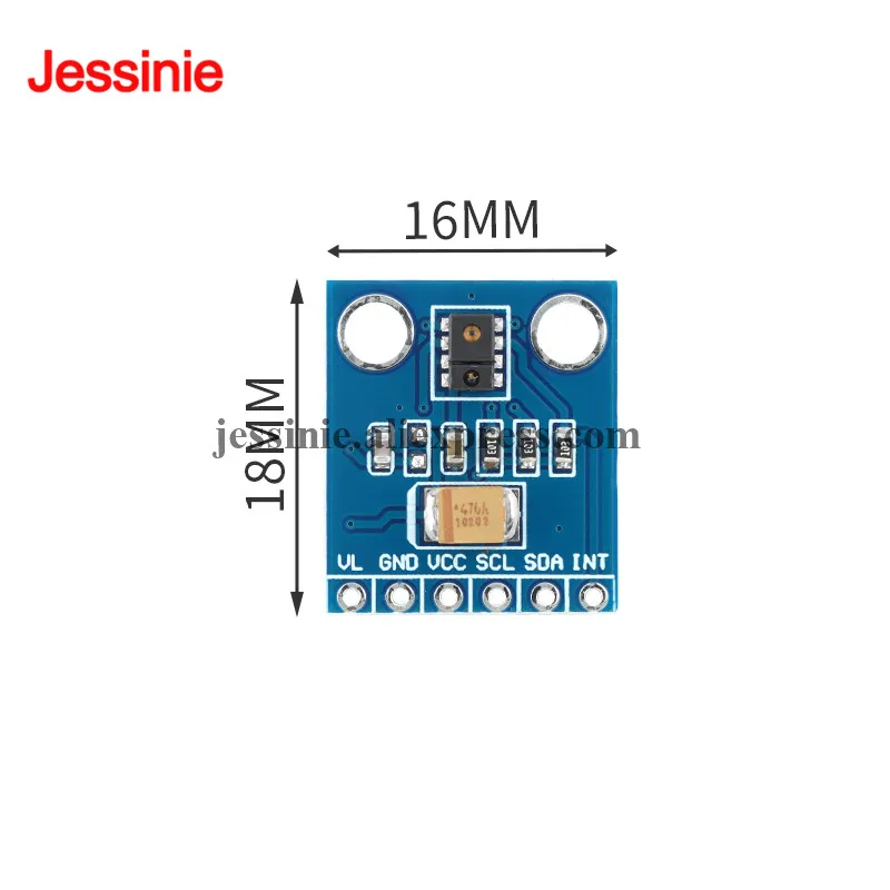 APDS-9930 Ambient Light Sensor Module Proximity and Near Range High Precision Digital Detection Sensor Blue/Purple Board