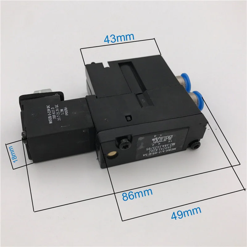 Top 1994/1996/2000 SM102 speedmaster GTO 46 SORSZ spare part Printing Machinery 4/2-way Valve M2.184.1121