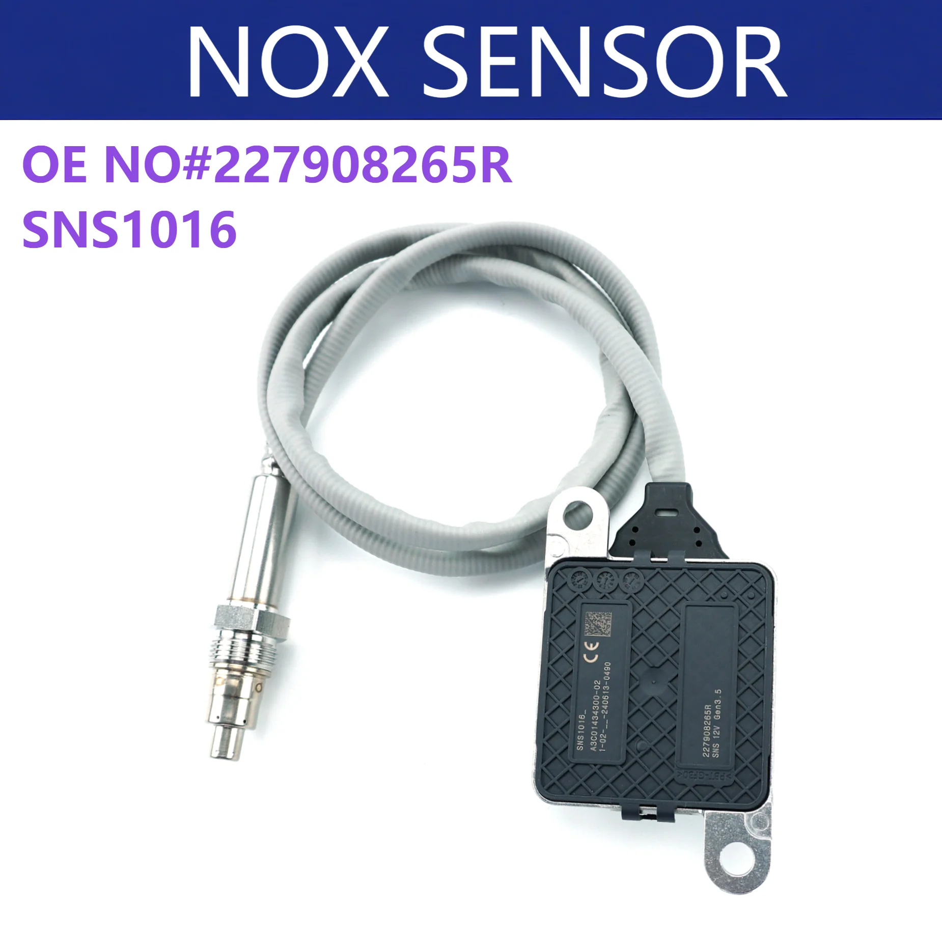 22790 8265R 227908265R 24V Original New Nitrogen Oxygen NOx Sensor 24V For RENAULT Opel Vivaro Combi