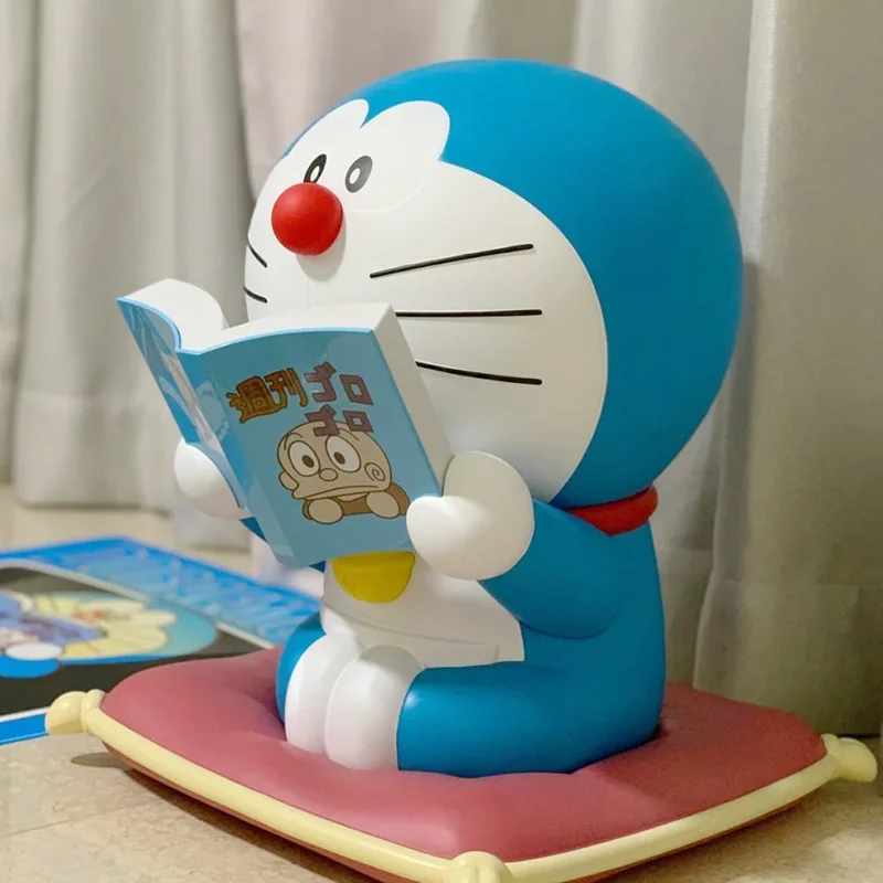 

40cm 1:1 Large Size Doraemon Night Light Anime Figure Luminous Model Collection Pvc Action Figurine Statue Doll Home Decor Toys