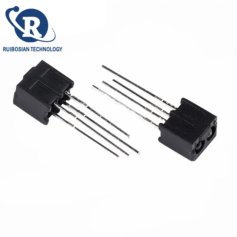10PCS RPR220 Photoelectric Switch RPR-220 Reflective Infrared Photoelectric Sensor Reflective Optocoupler Sensor Optical