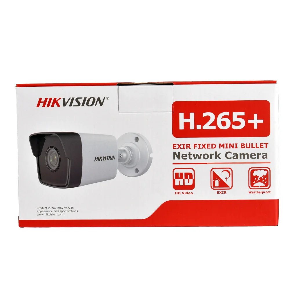 Imagem -05 - Cámara ip de Hikvision 4mp Cámara de Red de Bala Fija Ds2cd1043g0-i Ip67 ir Visión Nocturna Videovigilancia Versión Original la