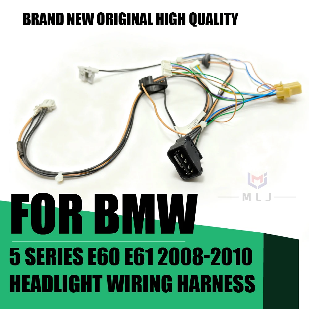 

НОВИНКА Для BMW 5 серии 2008-2010 гг. E60 E61 без AFS и с жгутом проводов фар AFS E60, внутренний разъем жгута проводов фар