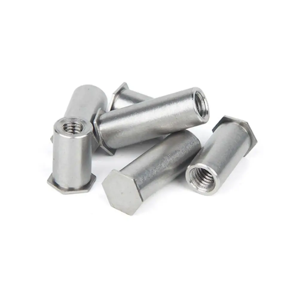 100pcs M3 BSOS Stainless Steel Self Clinch Blind Standoffs for 4.2mm Hole Size Sheet Metal Hardware Fasteners