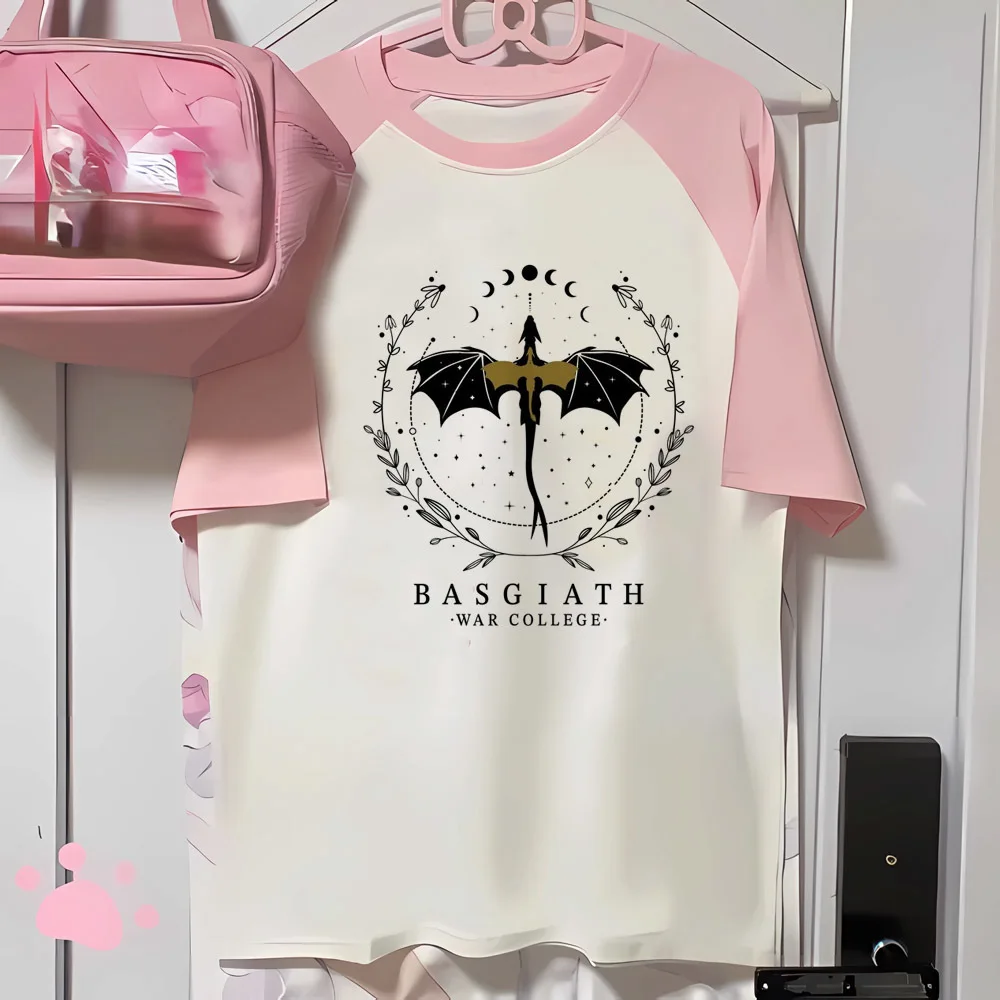 Fourth Wing shirt girl alternative  funny scene  anime harajuku t shirt party baddie Psychedelic y2k streetwear