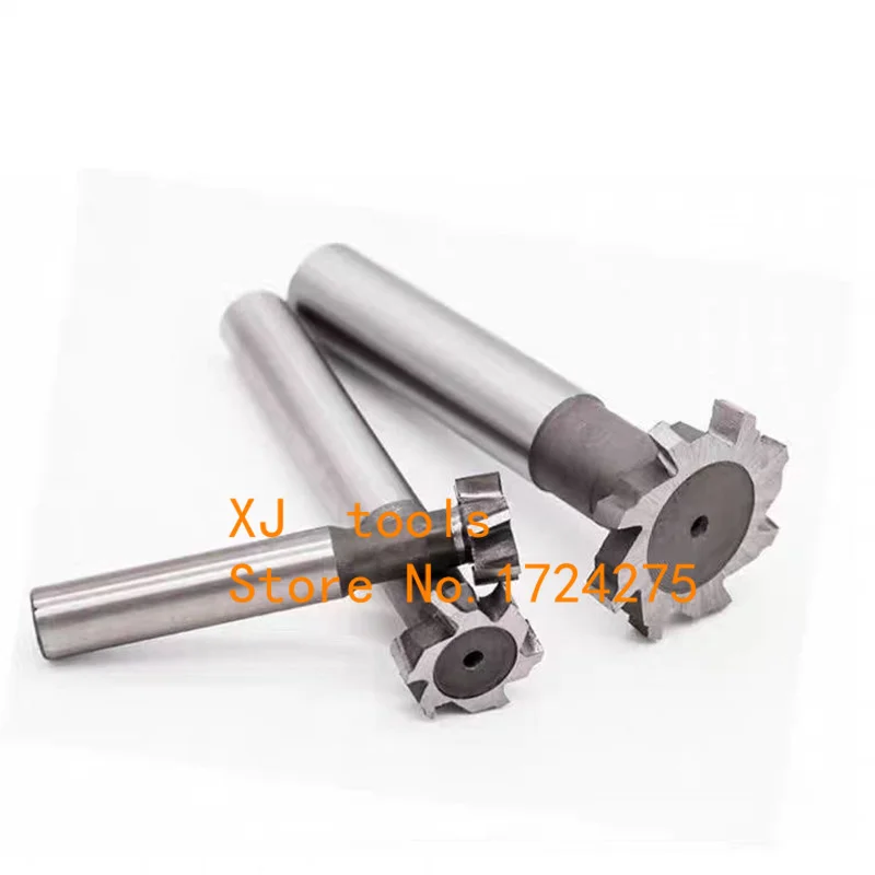 Thickness 1-12mm Diameter 8-50m HSS T type Milling Cutter Processing Steel Copper Aluminum Metal Milling Cutter, T Slot End Mill