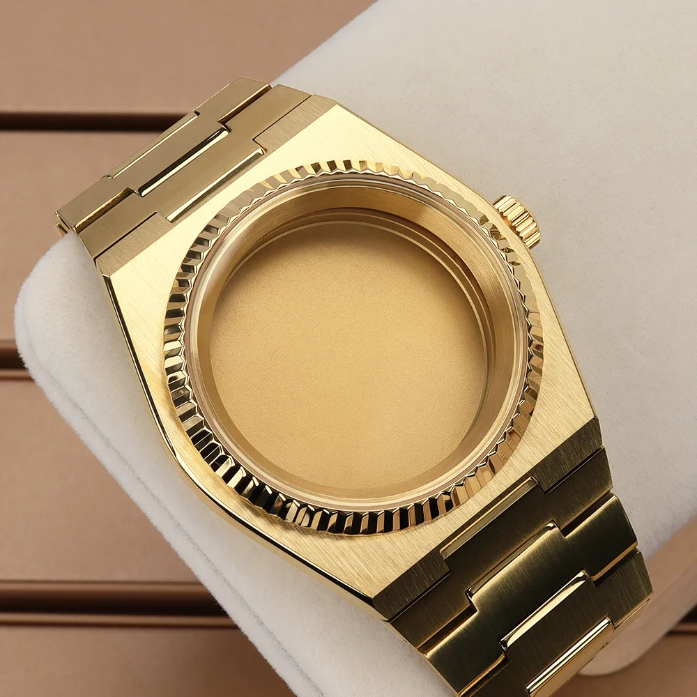40mm-gold-watch-case-parts-gear-bezel-sapphire-for-mod-prx-super-player-nh35-nh36-nh38-nh34-nh70-nh72-movement-watch-accessories